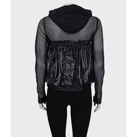 Chanel 12SS Mesh Nylon Hooded Jacket - Size FR36 - Picture 3 of 5